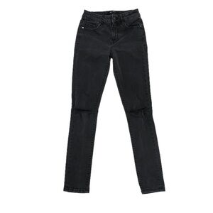 DSTLD Black Distressed Skinny Jeans Size 27 Women’s